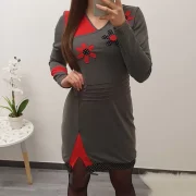 TUNIKA STELA SIVA - slika 4