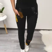ŠPORTNE HLAČE SRČEK RUMENA