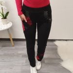 ŠPORTNE HLAČE SRČEK ROZA