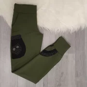 ŠPORTNE HLAČE OMI OLIV - slika 2