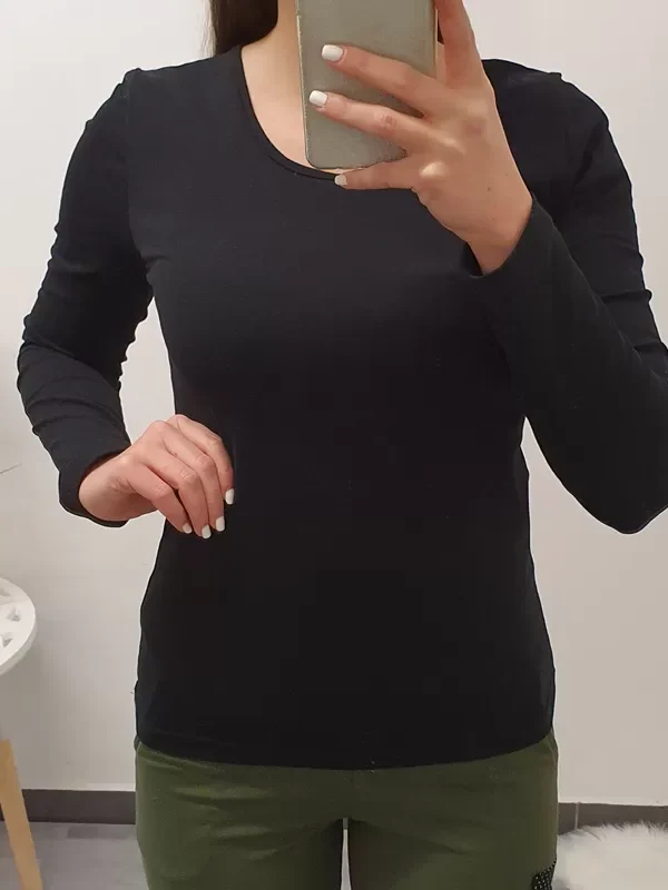 MAJICA LENA ČRNA