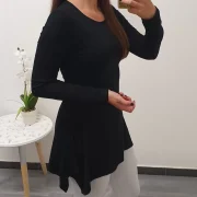 TUNIKA BARBARA ČRNA - slika 2