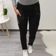ŠPORTNE HLAČE SRČEK SIVA - slika 3