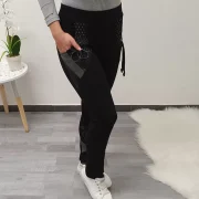 ŠPORTNE HLAČE SRČEK SIVA - slika 2