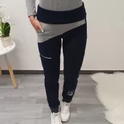 ŠPORTNE HLAČE ANA TEMNO MODRA