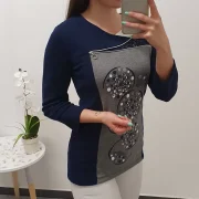 MAJICA ADRIANA MODRA - slika 2