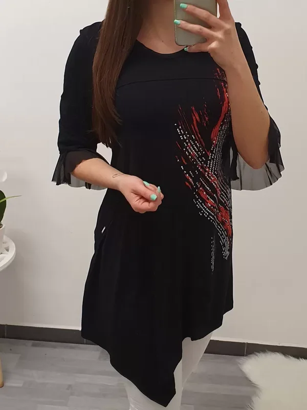TUNIKA TESAJA ČRNA