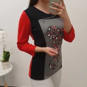 MAJICA ADRIANA RDEČA - slika 3