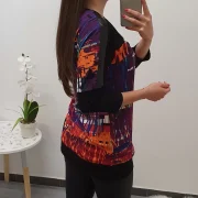 MAJICA KIRA VZOREC VIJOLA - slika 2