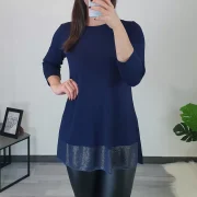 TUNIKA VIKI TEMNO MODRA - slika 2