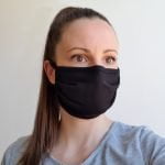 ČRNE PRALNE MASKE 10 kos