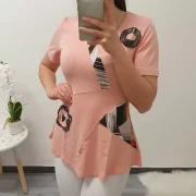 MAJICA KSENIJA SVETLO ROZA - slika 2