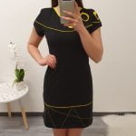 ČRNA TUNIKA KAJA RUMENA