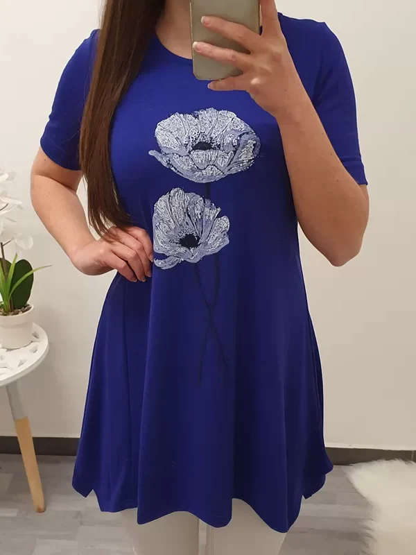 TUNIKA IRINA PARIŠKO MODRA