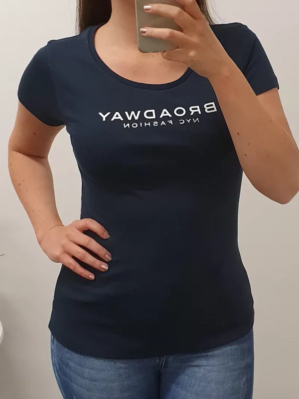 MAJICA BROADWAY TEMNO MODRA