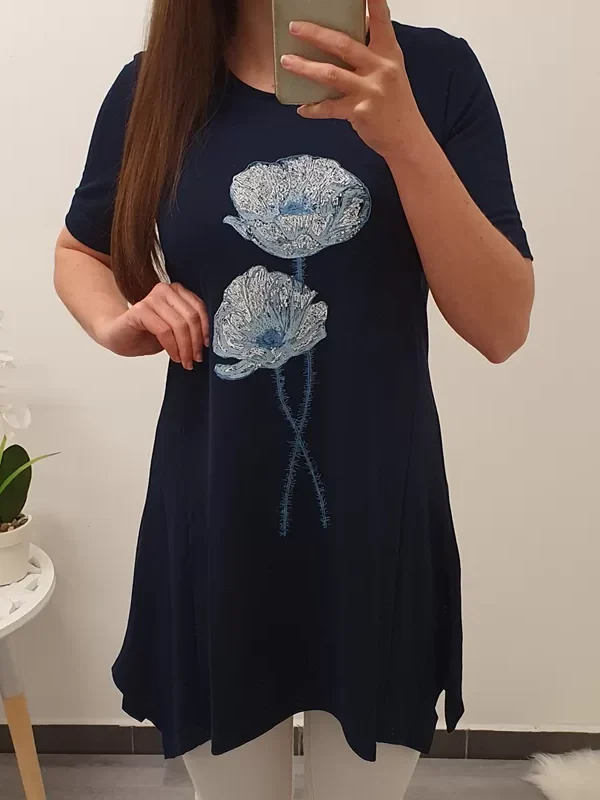 TUNIKA IRINA TEMNO MODRA