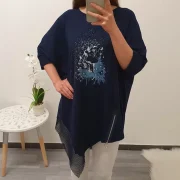 TUNIKA TASJA TEMNO MODRA