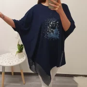 TUNIKA TASJA TEMNO MODRA - slika 2