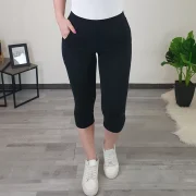 ČRNE HLAČE ULA 3/4 - slika 3