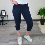 TEMNO MODRE HLAČE ULA 3/4