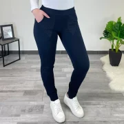 ŠPORTNE HLAČE ULA TEMNO MODRE - slika 2