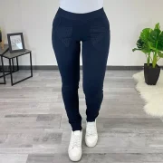 ŠPORTNE HLAČE ULA TEMNO MODRE