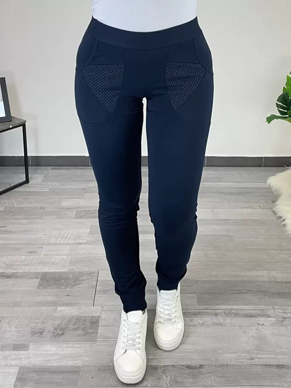 ŠPORTNE HLAČE ULA TEMNO MODRE