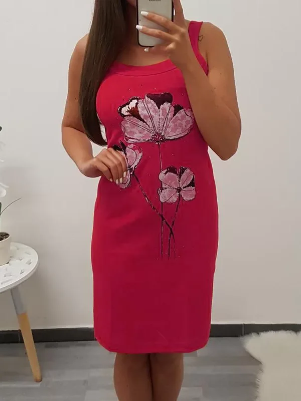 OBLEKA KATJA ROZA