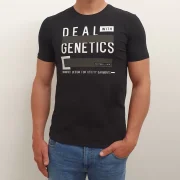 MAJICA GENETICS ČRNA