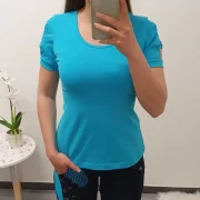 MAJICA LIN MODRA - slika 2