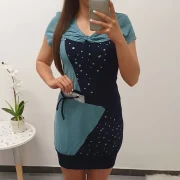 TUNIKA TISA PETROLEJ - slika 3