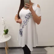 TUNIKA CVETICA BELA - slika 3