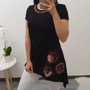 TUNIKA KRISTINA ČRNA - slika 2