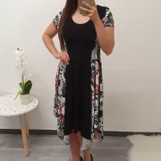 OBLEKA NAOMI ČRNA - slika 2