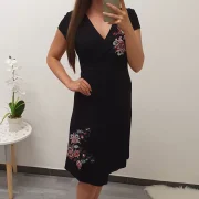 OBLEKA OKRA ČRNA - slika 2