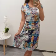 OBLEKA ABELA MODRA - slika 2