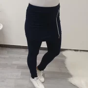 HLAČE POLI TEMNO MODRA - slika 3