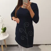 TUNIKA AJŠA TEMNO MODRA