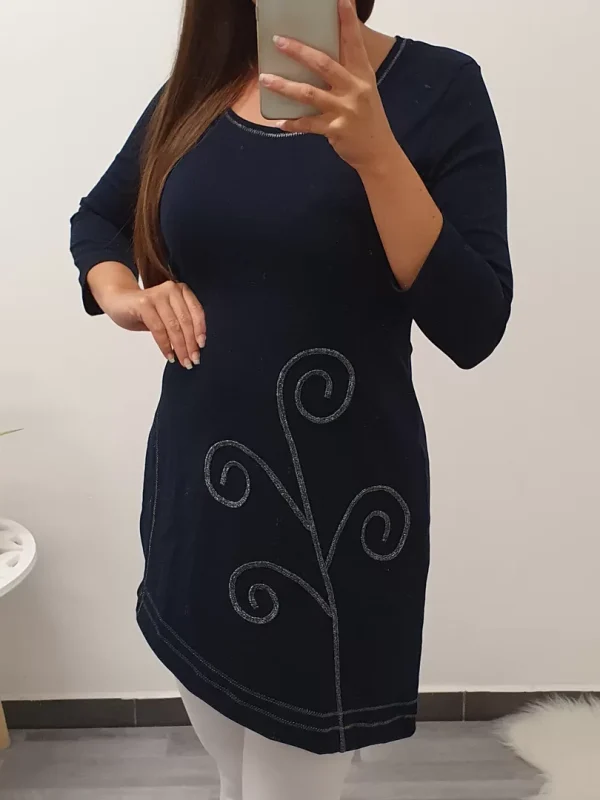 TUNIKA AJŠA TEMNO MODRA