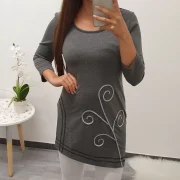 TUNIKA AJŠA SIVA
