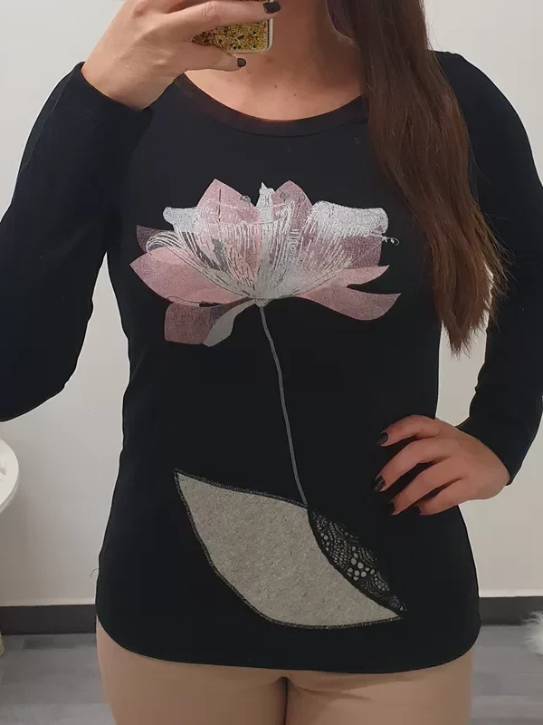 MAJICA SABA ČRNA