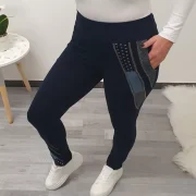 ŠPORTNE HLAČE FIONA TEMNO MODRA - slika 2
