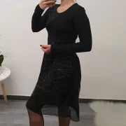 OBLEKA PIKA ZLATA - slika 4