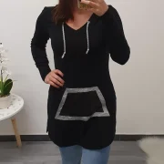 TUNIKA TALIJA ČRNA - slika 3