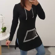 TUNIKA TALIJA ČRNA