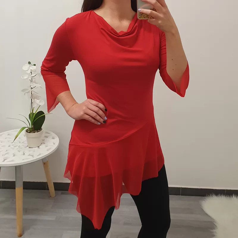20201120_112707 TUNIKA NAJA RDEČA - slika 1