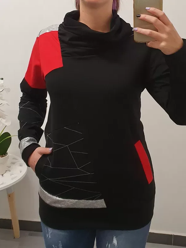 PULOVER MAJA RDEČA