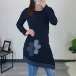 TUNIKA LIZA TEMNO MODRA