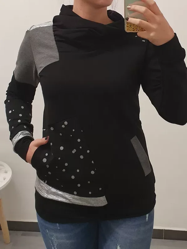 PULOVER MAJA SIVA