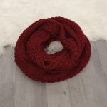PLETEN ŠAL 009 BORDO
